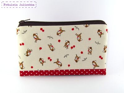 Organizer-Täschchen „Rehlein & Äpfel“