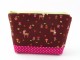 Kosmetiktasche "Rehe & Blumen"